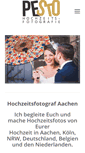 Mobile Screenshot of hochzeitsfotografie-aachen.de